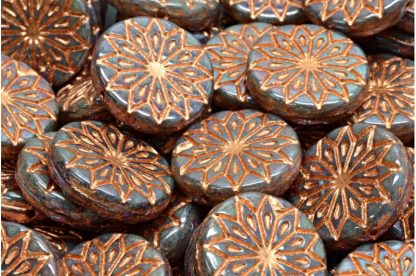 Origami Flower Beads 18x18mm (111-95064-18x18-11111-15001-54318)