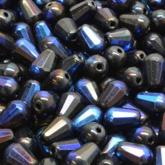 Firepolished Drop Beads 8x6mm (151-15101-08x06-23980-22203)