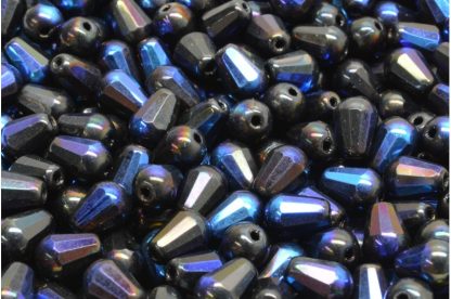 Firepolished Drop Beads 8x6mm (151-15101-08x06-23980-22203)
