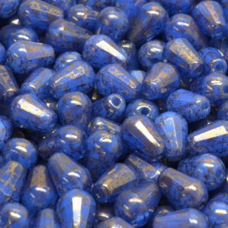 Firepolished Drop Beads 8x6mm (151-15101-08x06-31010-15496)