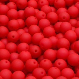 Round Druck Beads 6mm (111-19001-06x06-02010-25144)