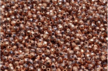 Firepolished Round Beads 3mm (151-19001-03x03-00030-ETCH-27103)