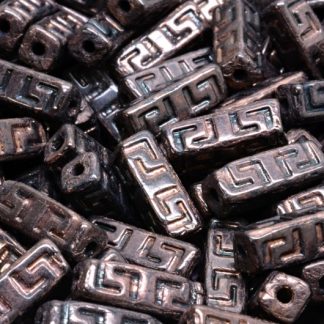 Celtic Block Beads 15x5mm Large hole (111-95012-15x05-23980-15726)