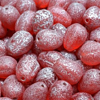 Drop Melon Beads 11x9mm (111-30283-11x09-90050-ETCH-54301)