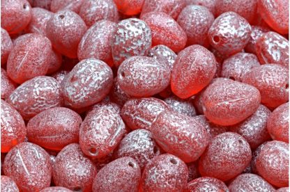 Drop Melon Beads 11x9mm (111-30283-11x09-90050-ETCH-54301)