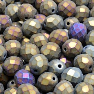 Firepolished Round Beads 8mm (151-19001-08X08-23980-84100-21415)