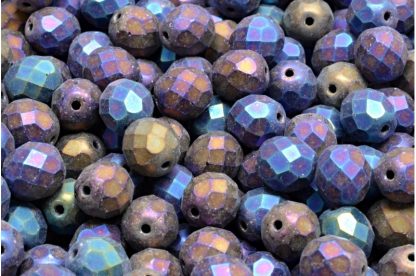 Firepolished Round Beads 8mm (151-19001-08X08-23980-84100-21435)