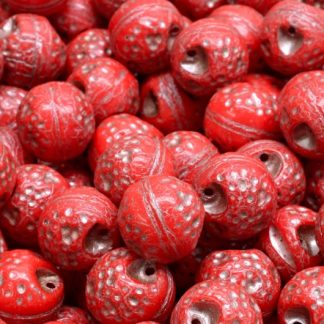 Orange Beads 9mm (111-64206-09x09-93180-54324)