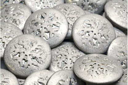 Snowflake Cabochon 21x21mm (111-95014-21x21-00030-84100-27001)