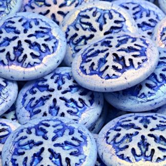 Snowflake Cabochon 21x21mm (111-95014-21x21-02010-84100-28701-54328)