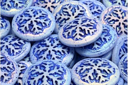 Snowflake Cabochon 21x21mm (111-95014-21x21-02010-84100-28701-54328)