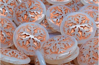 Snowflake Cabochon 21x21mm (111-95014-21x21-31111-54319)