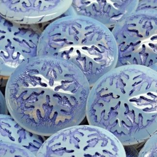 Snowflake Cabochon 21x21mm (111-95014-21x21-31111-54325)
