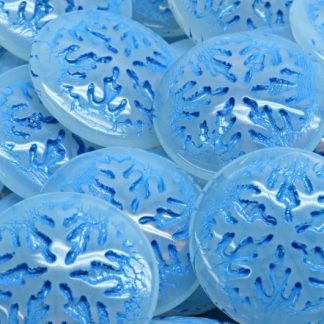Snowflake Cabochon 21x21mm (111-95014-21x21-31111-54330)