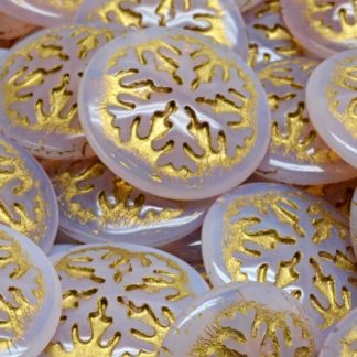 Snowflake Cabochon 21x21mm (111-95014-21x21-71111-54302)