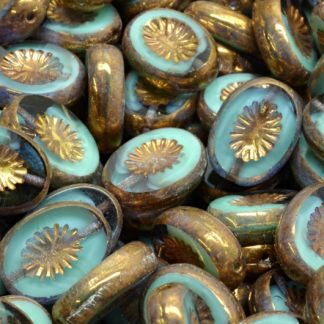 TCB Kiwi Beads 14x10mm (991-99105-14x10-54200-60000-90215)
