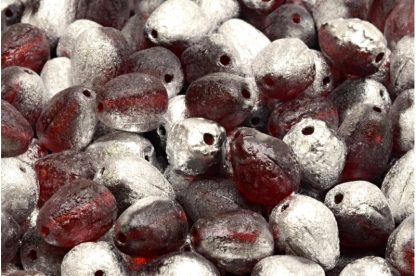 Drop Melon Beads 11x9mm (111-30283-11x09-70010-ETCH-27001)