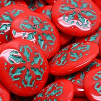 Snowflake Cabochon 21x21mm (111-95014-21x21-93200-54316)
