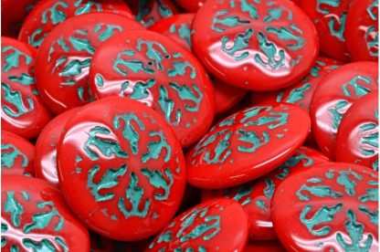 Snowflake Cabochon 21x21mm (111-95014-21x21-93200-54316)