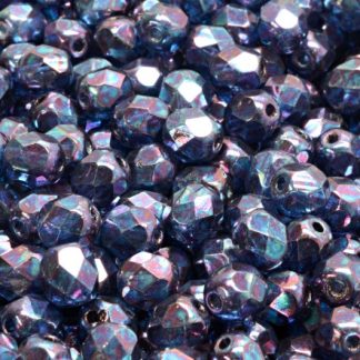 Firepolished Round Beads 6mm (151-19001-06x06-00030-15001)