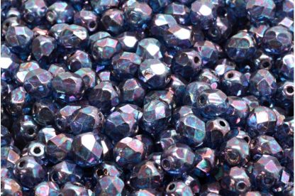 Firepolished Round Beads 6mm (151-19001-06x06-00030-15001)