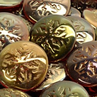 Snowflake Cabochon 21x21mm (111-95014-21x21-90080-22601)