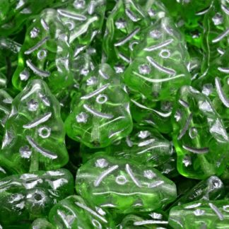Christmas Tree Beads 17x12mm (111-30444-17x12-50010-54301)