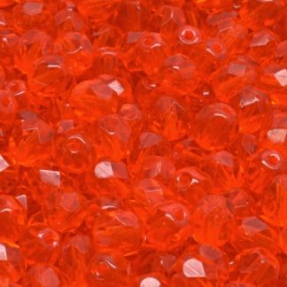 Firepolished Round Beads 6mm (151-19001-06x06-90060)