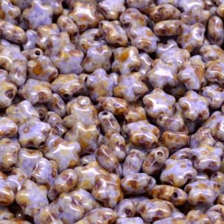 Flat Star Beads 6x6mm (111-30380-06x06-02010-65328)