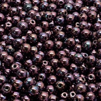 Round Druck Beads 4mm (111-19001-04x04-23980-15001)