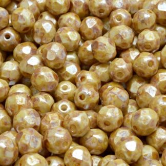 Firepolished Round Beads 6mm (151-19001-06x06-03000-65321)