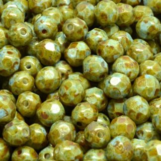 Firepolished Round Beads 6mm (151-19001-06x06-03000-65326)
