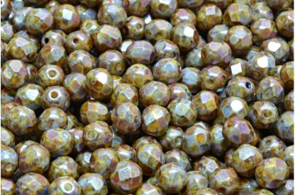Firepolished Round Beads 6mm (151-19001-06x06-03000-65329)