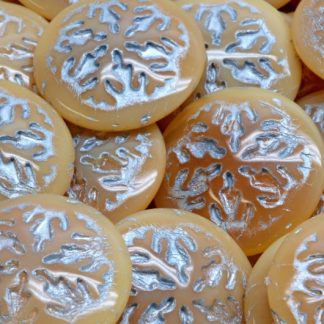 Snowflake Cabochon 21x21mm (111-95014-21x21-11111-54301)
