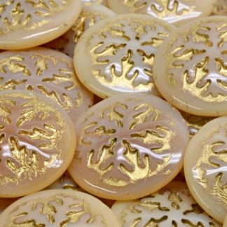 Snowflake Cabochon 21x21mm (111-95014-21x21-11111-54302)