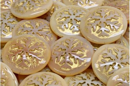 Snowflake Cabochon 21x21mm (111-95014-21x21-11111-54302)
