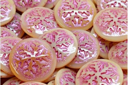 Snowflake Cabochon 21x21mm (111-95014-21x21-11111-54321)