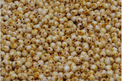 Round Druck Beads 3mm (111-19001-03x03-02010-86800)