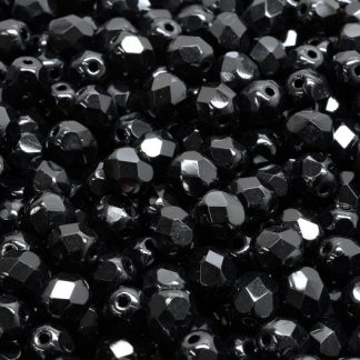 Firepolished Round Beads 5mm (151-19001-05x05-23980)