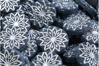 Origami Flower Beads 18x18mm (111-95064-18x18-30330-27003-84100)