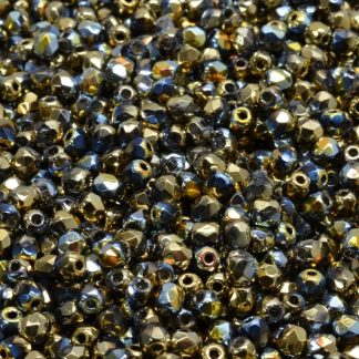 Firepolished Round Beads 3mm (151-19001-03x03-00030-98546)