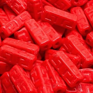 Celtic Block Beads 15x5mm Large hole (111-95012-15x05-93200)