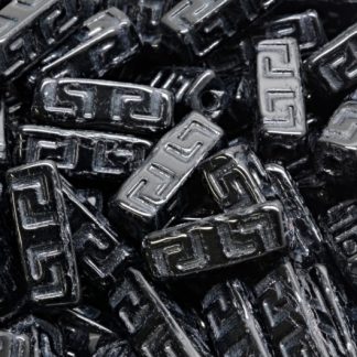 Celtic Block Beads 15x5mm Large hole (111-95012-15x05-23980)