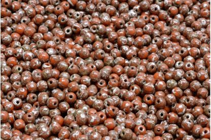 Round Druck Beads 3mm (111-19001-03x03-93120-43400)