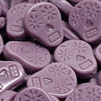 Sugar Skull Beads 20x16mm (111-30547-20x16-23030)