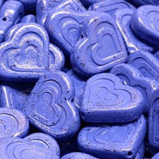 Heart In Heart Beads 14x16mm (111-99130-14x16-00030-04325)