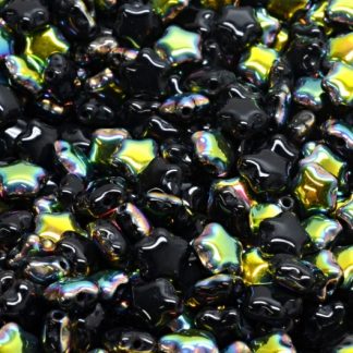 Flat Star Beads 6x6mm (111-30380-06x06-23980-28101)
