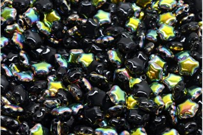 Flat Star Beads 6x6mm (111-30380-06x06-23980-28101)