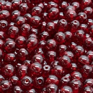 Round Druck Beads 5mm (111-19001-05x05-90110)