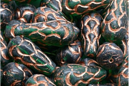 Pinecone Drop Beads 25x12mm (111-95071-25x12-50710-84100-54318)